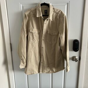 Zara Men's Denim Shirt Jacket